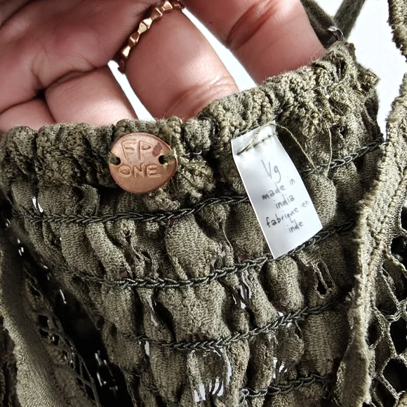 Free People Adella Lace Cami - Picture 5 of 6